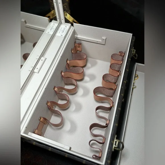 Louis Vuitton Monogram Boite Train Vanity Trunk - Picture 13 of 14